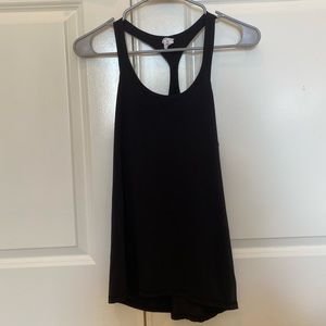 Champion Black Halter-Back Tank Top